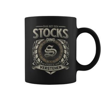 Das Ist Ein Stocks Ding Stocks Name Tassen - Geschenkecke