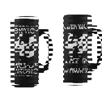 De Aniversario De Matrimonio 40 Años Taza de café - Regaloses