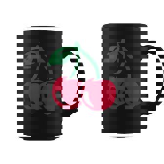 De Cerezas Rojas Sin Mangas Taza de café - Regaloses