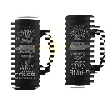 Dear Person Behind Me Tap My Shoulder If You Need Prayer Graphic Print Coffee Mug - Monsterry