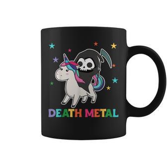 Death Metal Rock Music Death Riding Unicorn Unicorns Tassen - Geschenkecke