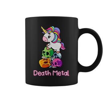 Death Metal Unicorn Cute Rock Metal Emo Alternative Tassen - Geschenkecke