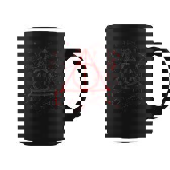 Deathly Bloody Red Mystical Symbol Scary Halloween Tank Top Graphic Print Coffee Mug - Monsterry