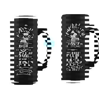 I Have Decided To Follow Jesus Baptism -Adults Black Small Modern Religious Theme Straight Fit Coffee Mug - Monsterry