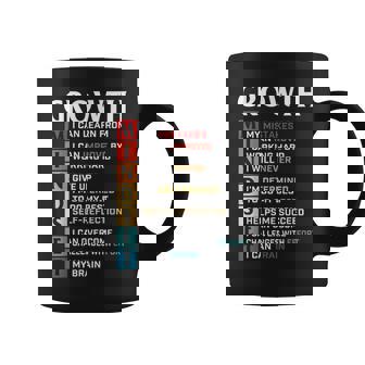 Définition De L'état D'esprit De Croissance Inspiration De Citation De Motivation Tasse - Cadeauxyz