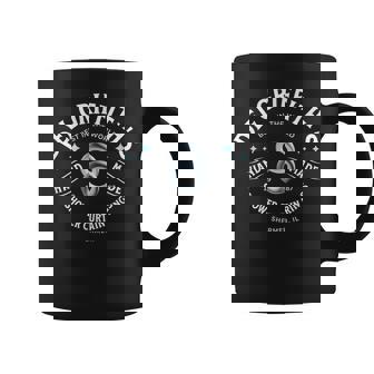 Del Griffith's Shower Curtain Rings 1987 Shermer IL Graphic Print Coffee Mug - Monsterry