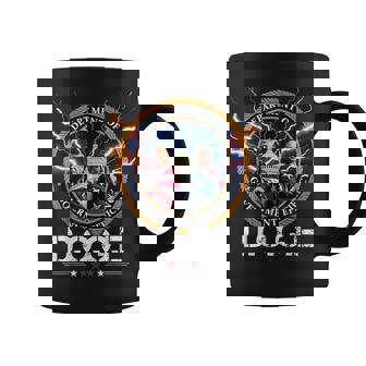 Department Of Government Efficiency Doge Trump 47Th Elon Coffee Mug | Seseable CA