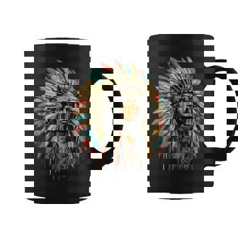intage Multicolore Indien Amérindien Tasse - Cadeauxyz
