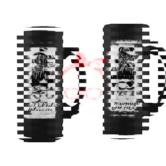 Detox Nurse Bleached Messy Bun Appreciation Day For Work Graphic Print Coffee Mug - Monsterry
