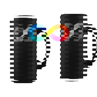 Día Del Orgullo Autista Concientización Sobre El Autismo Símbolo Infinito Taza de café - Regaloses