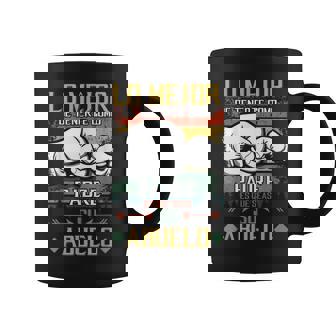 Día Del Padreintage Granddad Yayo Cool Grandpa Abuelo Taza de café - Regaloses