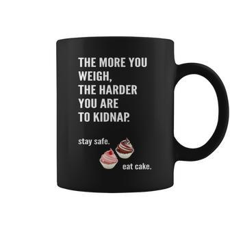 Diet Cake Hilarious Nerdy Humor Saying Graphic Print Coffee Mug - Monsterry