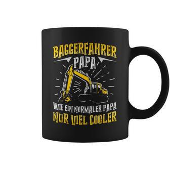 Digger Driver Dad Construction Machine Digger Driver Slogan Tassen - Geschenkecke