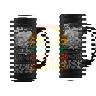 Dinosaur Gram-Gram Saurus Vintage Mother's Day Coffee Mug | Seseable UK