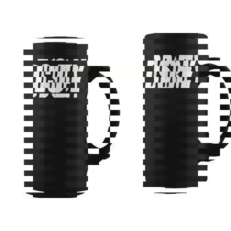 Disobey No Respiré Cumplir Resistencia Antiautoridad Taza de café - Regaloses