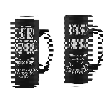 Distro Hopping Is My Superpower Sarcastic Amazing Novelty Graphic Print Coffee Mug - Monsterry