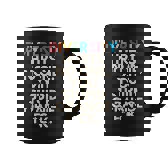 Diversity Hurts No One You Stupid Orange Fck Slogan Coffee Mug | Mazezy