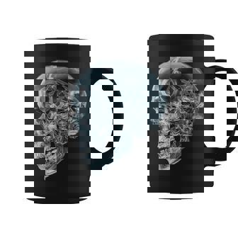 Divertida Radiografía Del Cráneo De Una Bicicleta Bmx Taza de café - Regaloses