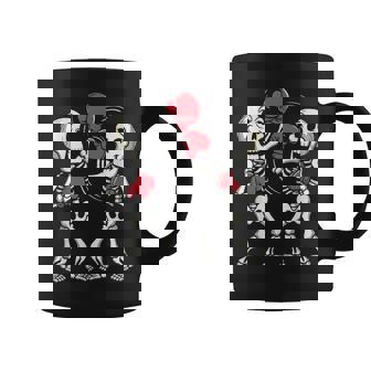 Divertido Boxeador Para Amantes Del Boxeo Kickboxing Esqueleto Taza de café - Regaloses