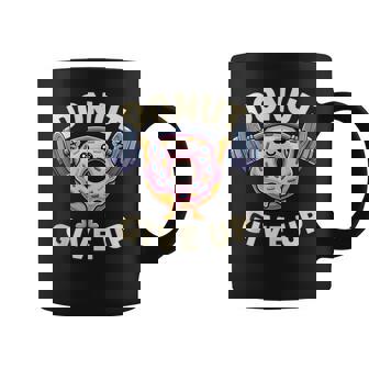 Divertido Entrenamiento Gimnasio Levantamiento De Pesas Fitness Donut Rendirse Sin Mangas Taza de café - Regaloses