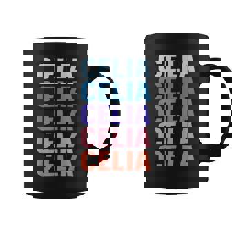 Divertido Regalo Nombre Celia Personalizado Primer Nombre Taza de café - Regaloses