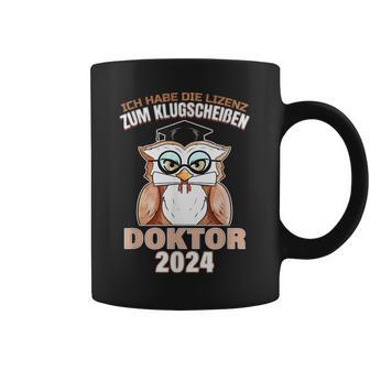 Doctor 2024 Graduation PhD Graduation Party Doctorate Tassen - Geschenkecke