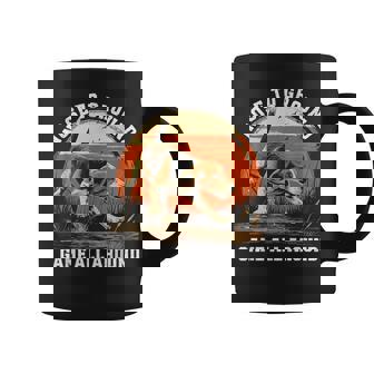 Dog Hunter Nose To Ground Beagle Hunting Graphic Print Coffee Mug - Monsterry