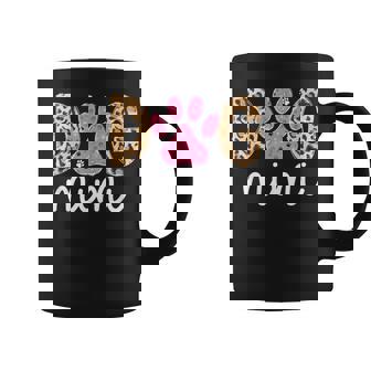 Dog Mimi Dog Lover Mimi Grandma Leopard Coffee Mug | Seseable UK