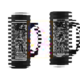 The Dog Mom Skeleton Tarot Card Mother's Day Coffee Mug - Seseable