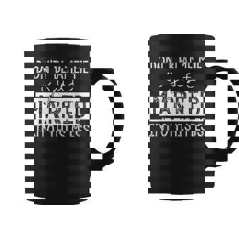 Don't Blame Me I Just Married Into This Mess Graphic Print Coffee Mug - Monsterry