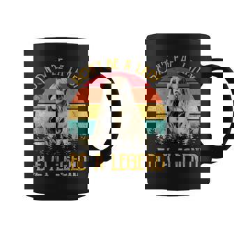 Don't Be A Lady Be A Legend Vintage Coffee Mug | Seseable CA