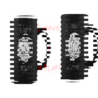 Don't Worry I Have A Plan Elf Jdr Humour Jeu De Rôle Tasse - Cadeauxyz