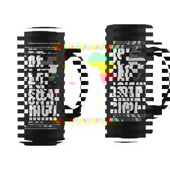 Dope Assistant Principal Black History Month Principal Graphic Print Coffee Mug - Monsterry