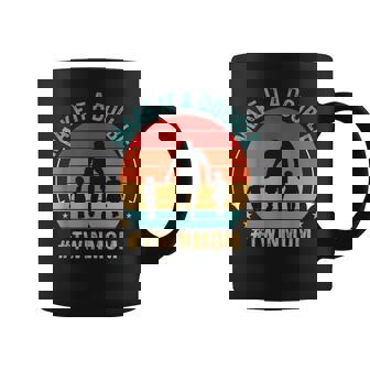 Make It A Double Twin Mom Of Twins Announcement Mother's Day Coffee Mug | Mazezy