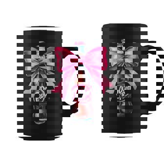Dr Pep Soda Lover Bow Coquette Trendy Aesthetic Coffee Mug - Monsterry