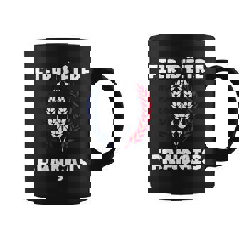 Drapeau Fierté Patriotisme Fier D'être Français Patriote Tasse - Cadeauxyz