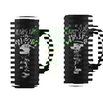Drinks Well With Others St Patrick's Day Drunk Martini Coffee Mug - Thegiftio UK