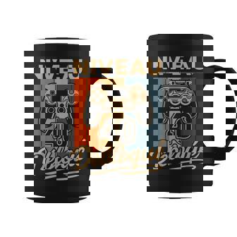 Drôle Homme 40 Ans Anniversaire Gamer Niveau 40 Humour Gamer Tasse - Cadeauxyz
