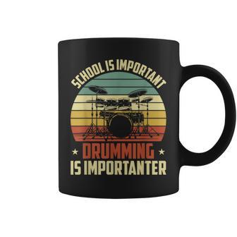 Drummer Bande Rock Musicien Né Pour Jouer De La Batterie Tasse - Cadeauxyz