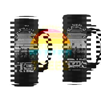 Easily Distracted By Trees Vintage Tree Coffee Mug - Thegiftio