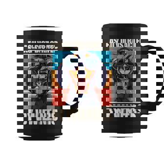 Easily Distracted By Wieners Dachshund Coffee Mug - Seseable