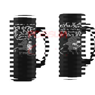 Eat More Possum American Hillbilly Redneck Farmer Tennessean Graphic Print Coffee Mug - Monsterry