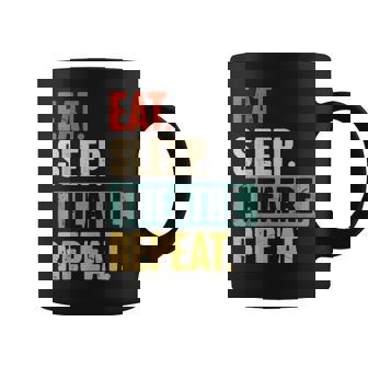 Eat Sleep Theatre Repeat Actor De Amante Del Teatro Actor Actor Taza de café - Regaloses