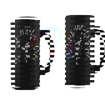 Eat Sleep Gymnastics Repeat Gymnastics Player Taza de café - Regaloses