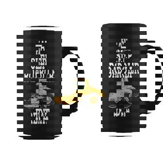 Eat Sleep Road Roller Repeat Road Roller Operator Tank Top Graphic Print Coffee Mug - Monsterry
