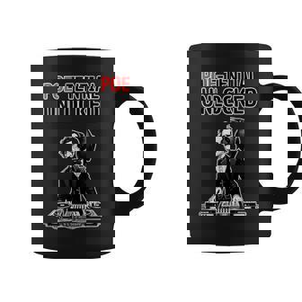 Edgar Allan Poe Dj Humor Literario Poe-Tential Unlocked Sin Mangas Taza de café - Regaloses