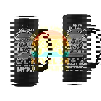 Edición Limitada Nivel 28 Completo Gamer Cumpleaños 28 Años Taza de café - Regaloses