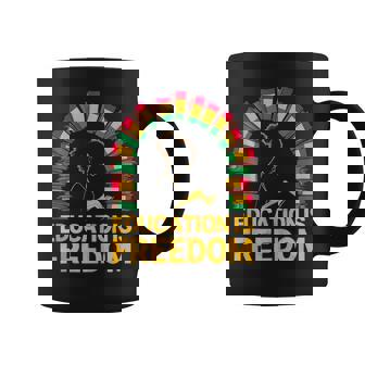 Education Is Freedom African American History Power Tank Top Graphic Print Coffee Mug - Monsterry