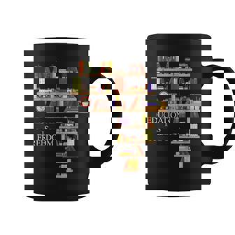 Education Is Freedom Black History Month African Pride Coffee Mug - Seseable