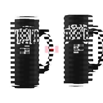 Eh Team Canadian Flag Toronto Canada Graphic Print Coffee Mug - Monsterry